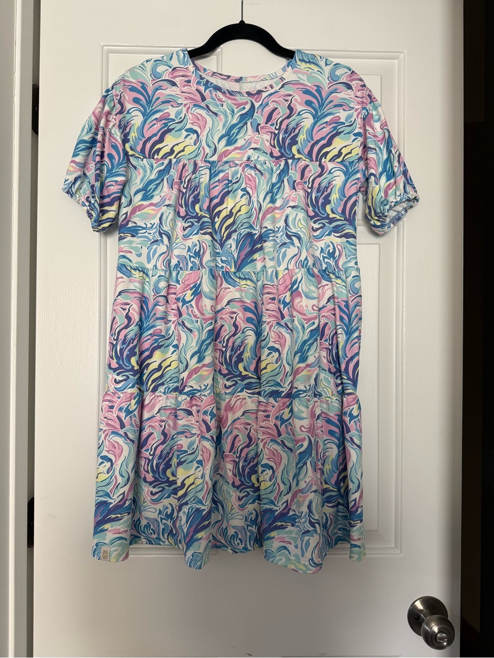 Simply Southern New with Tags UPF 50+ Sun Protection Tiered Dress YL